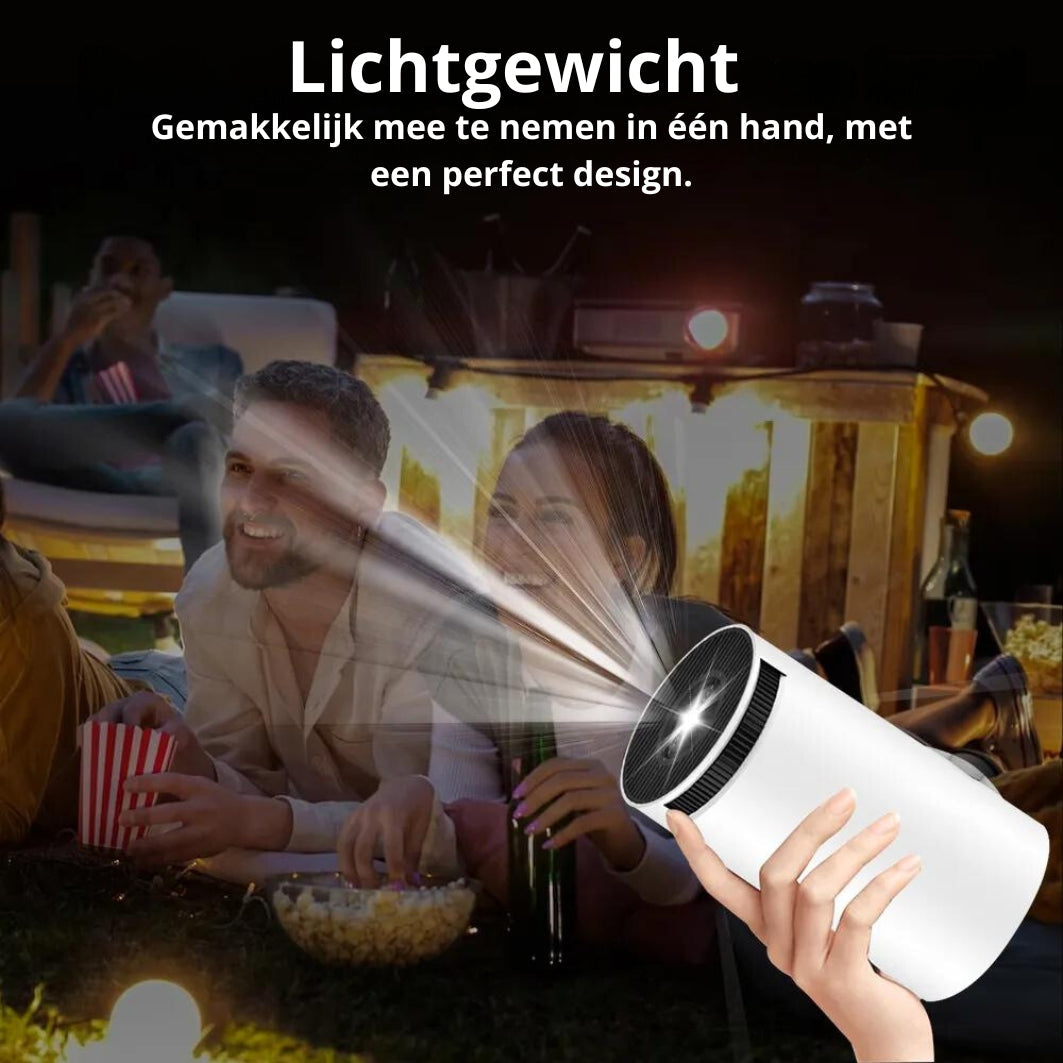 Biemz™ - 180° Draagbare Projector met WiFi